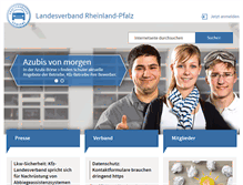 Tablet Screenshot of kfz-rlp.de